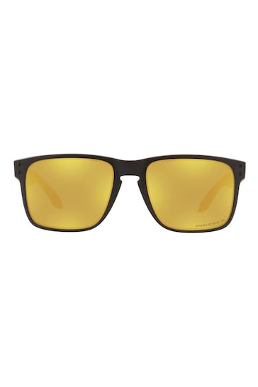 Oakley® Black Holbrooks XL Prizm 24k Polarised Lens Sunglasses