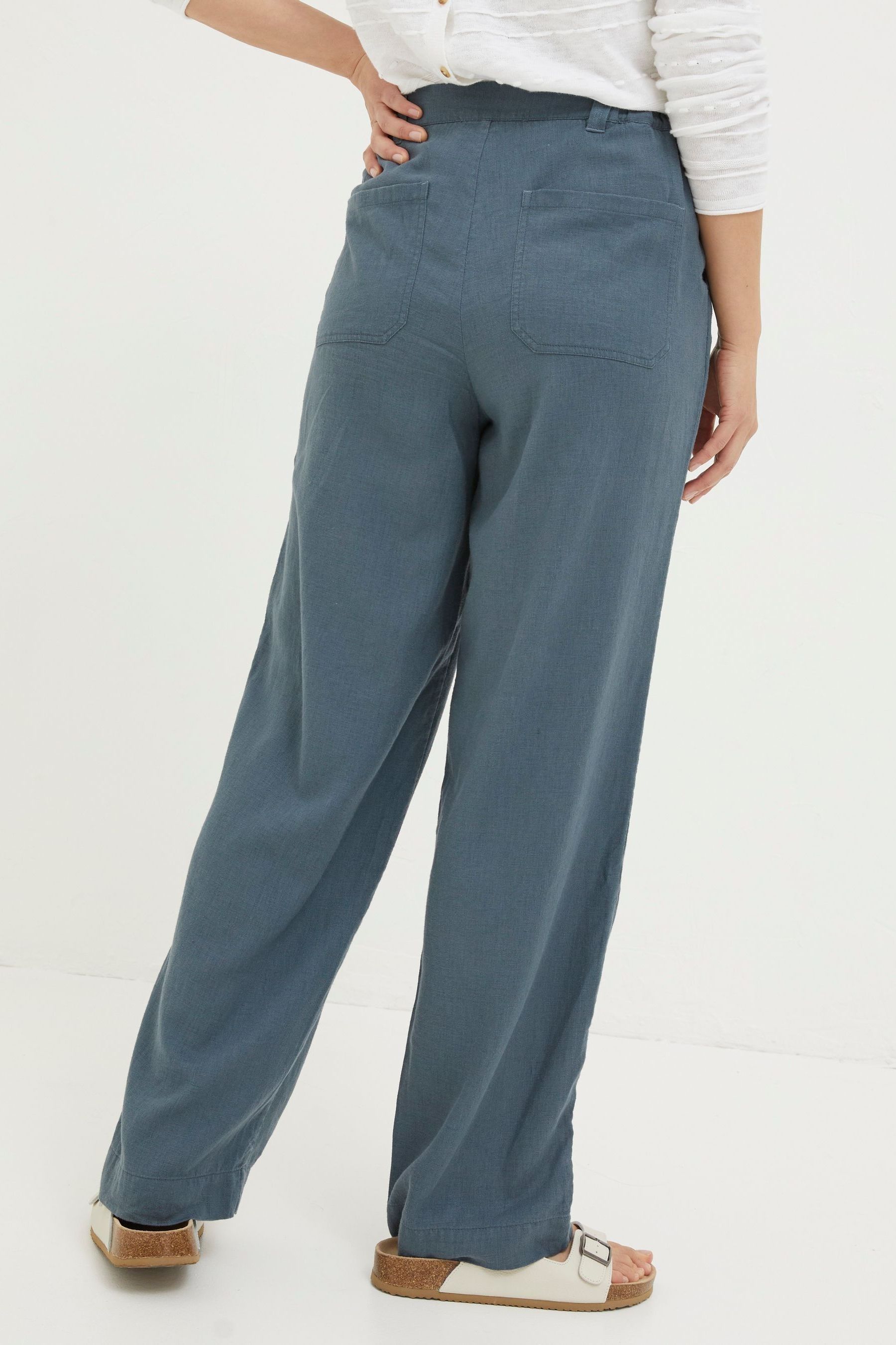 Fatface linen trousers clearance