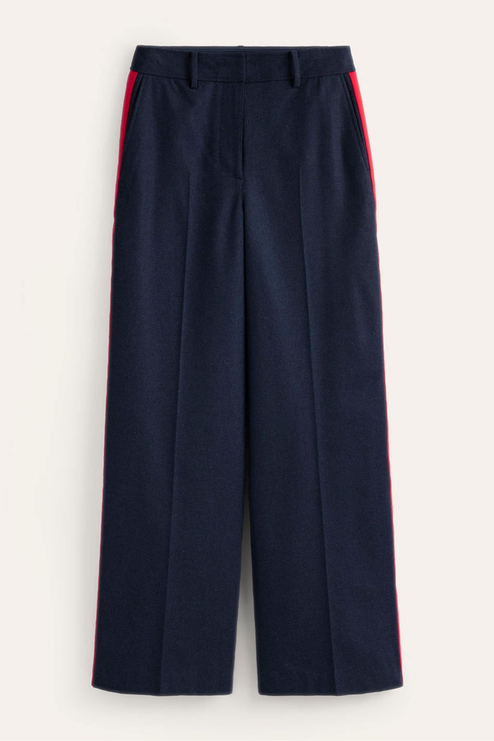 Boden Blue Westbourne Wool Trousers - Image 5 of 5