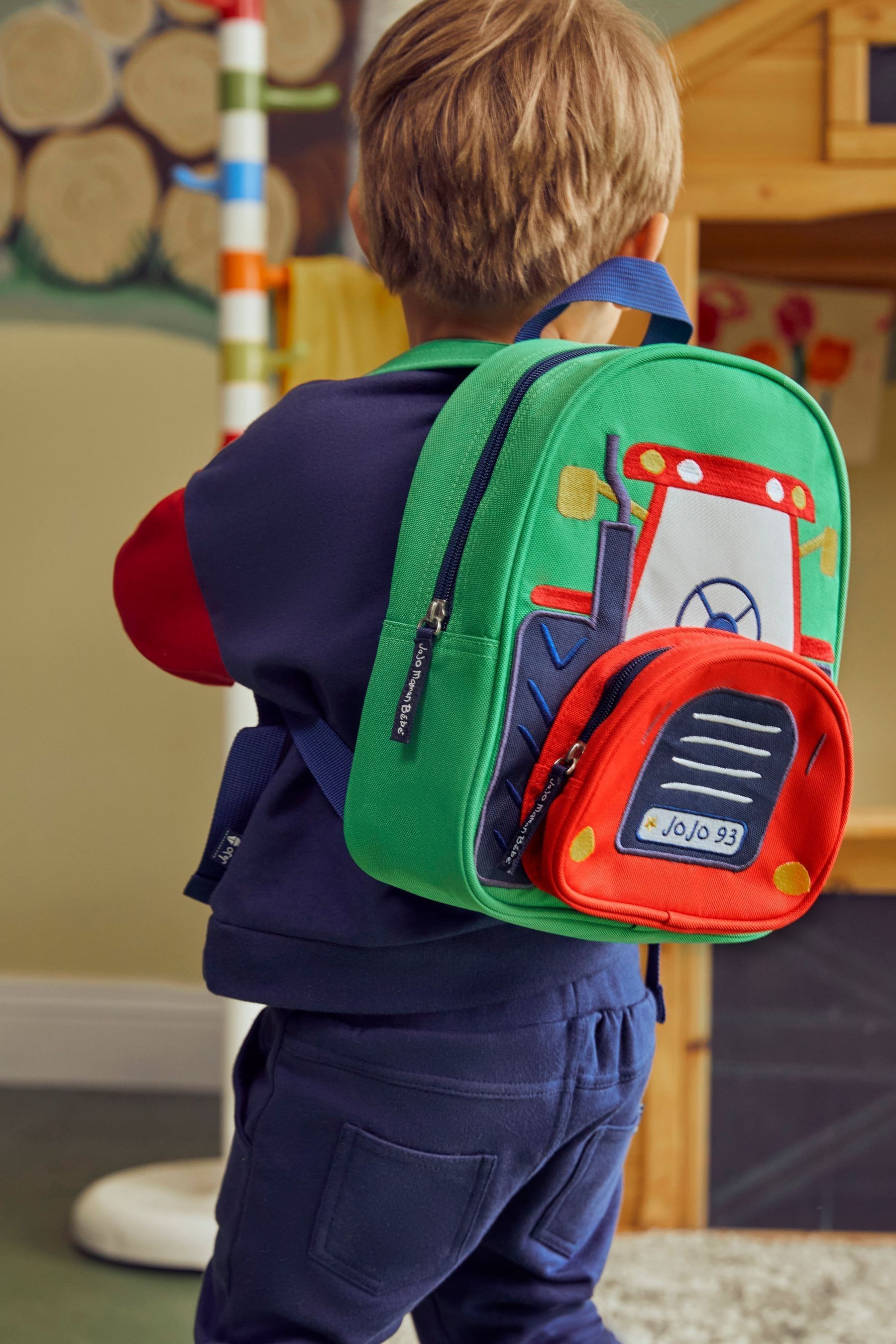 Buy JoJo Maman B b Red Tractor Kids Unicorn Backpack from the