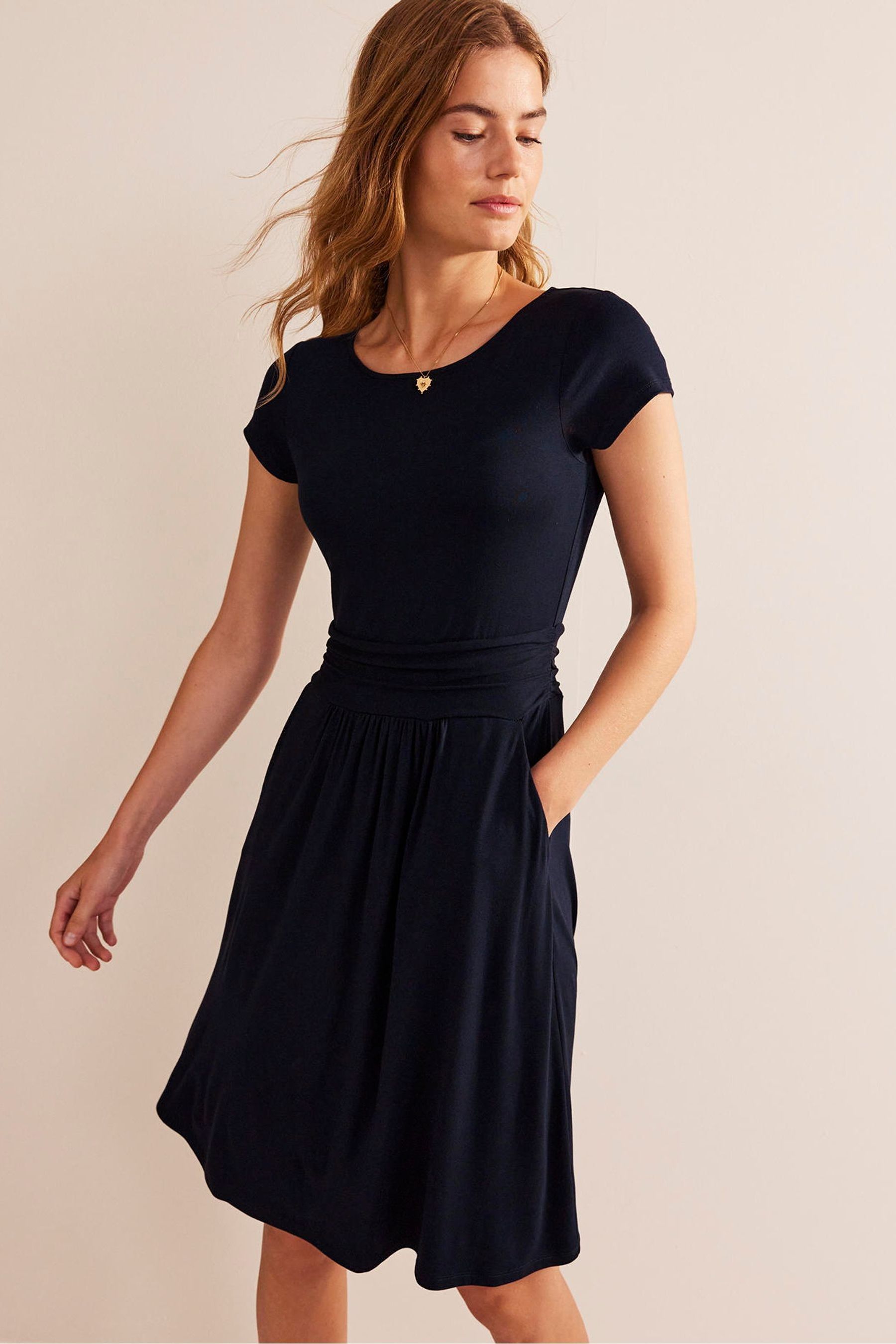 Boden navy dress 2025