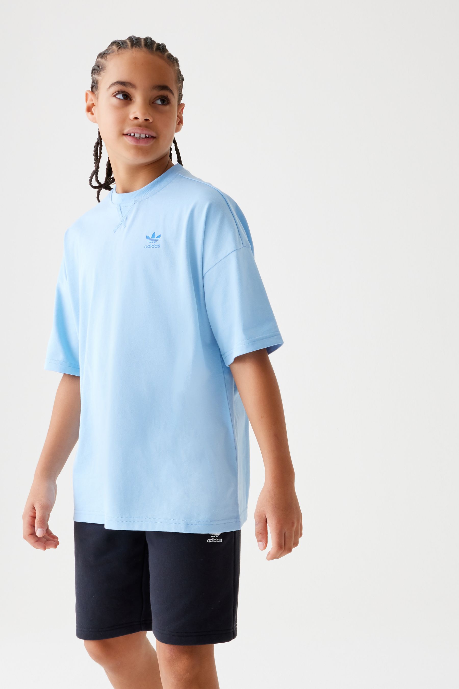 Light blue adidas shirt clearance