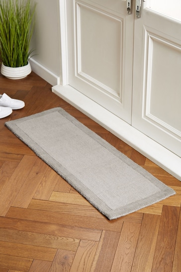 Pebble Grey Extra Wide Darcy Doormat