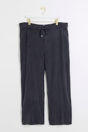 River Island Blue Curve Wide Leg Trousers - Image 5 of 6