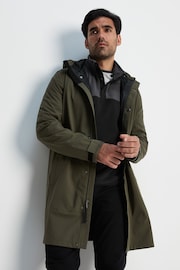 Tog 24 Green Glenton Long Waterproof Coat - Image 11 of 24