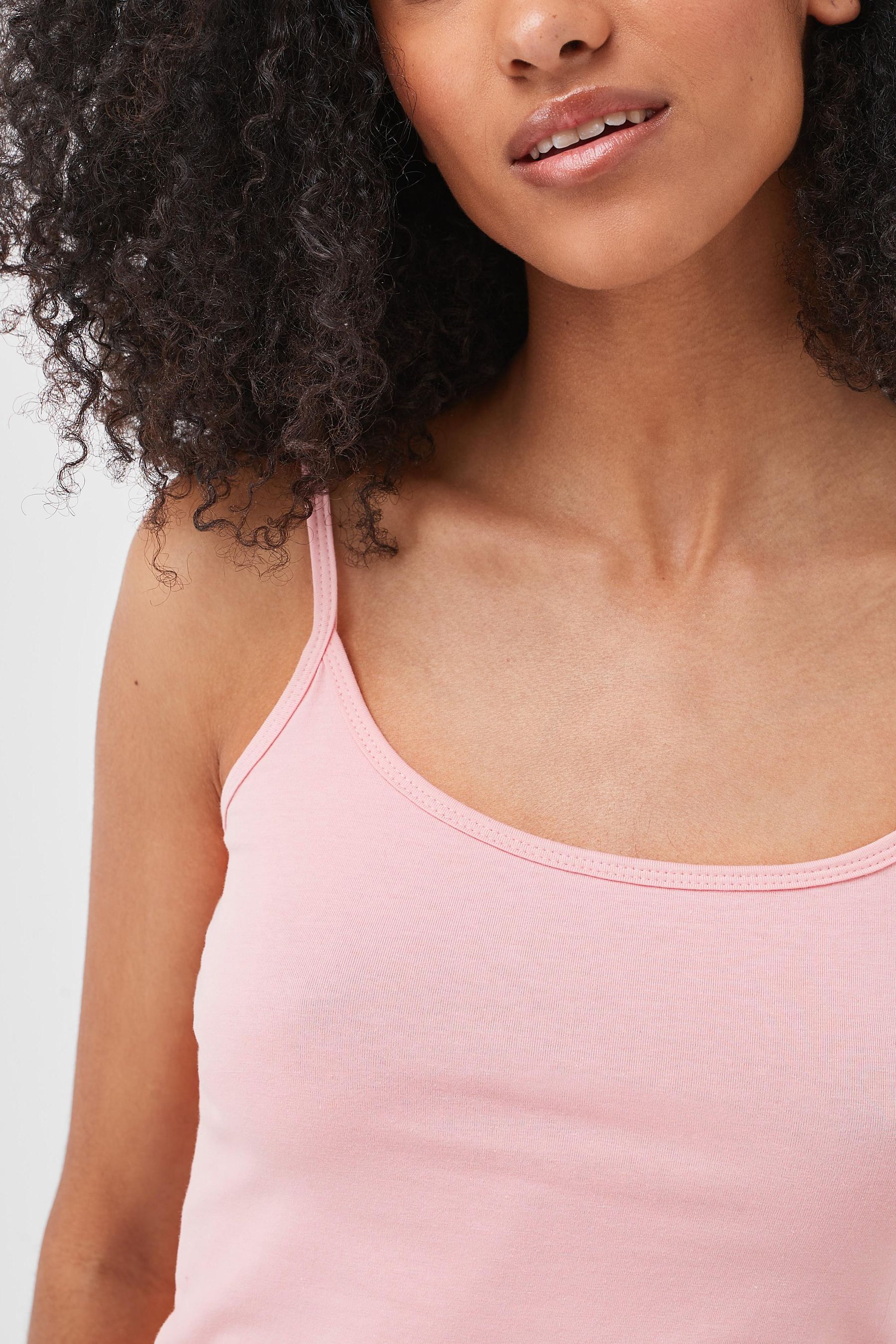 Pink cheap vest top