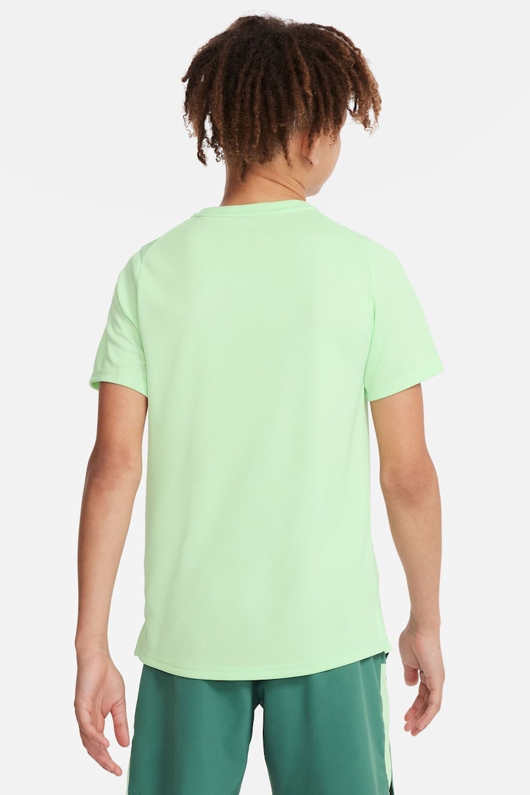 Nike Bright Green Dri-FIT Miler T-Shirt - Image 2 of 5
