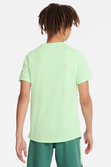 Nike Bright Green Dri-FIT Miler T-Shirt