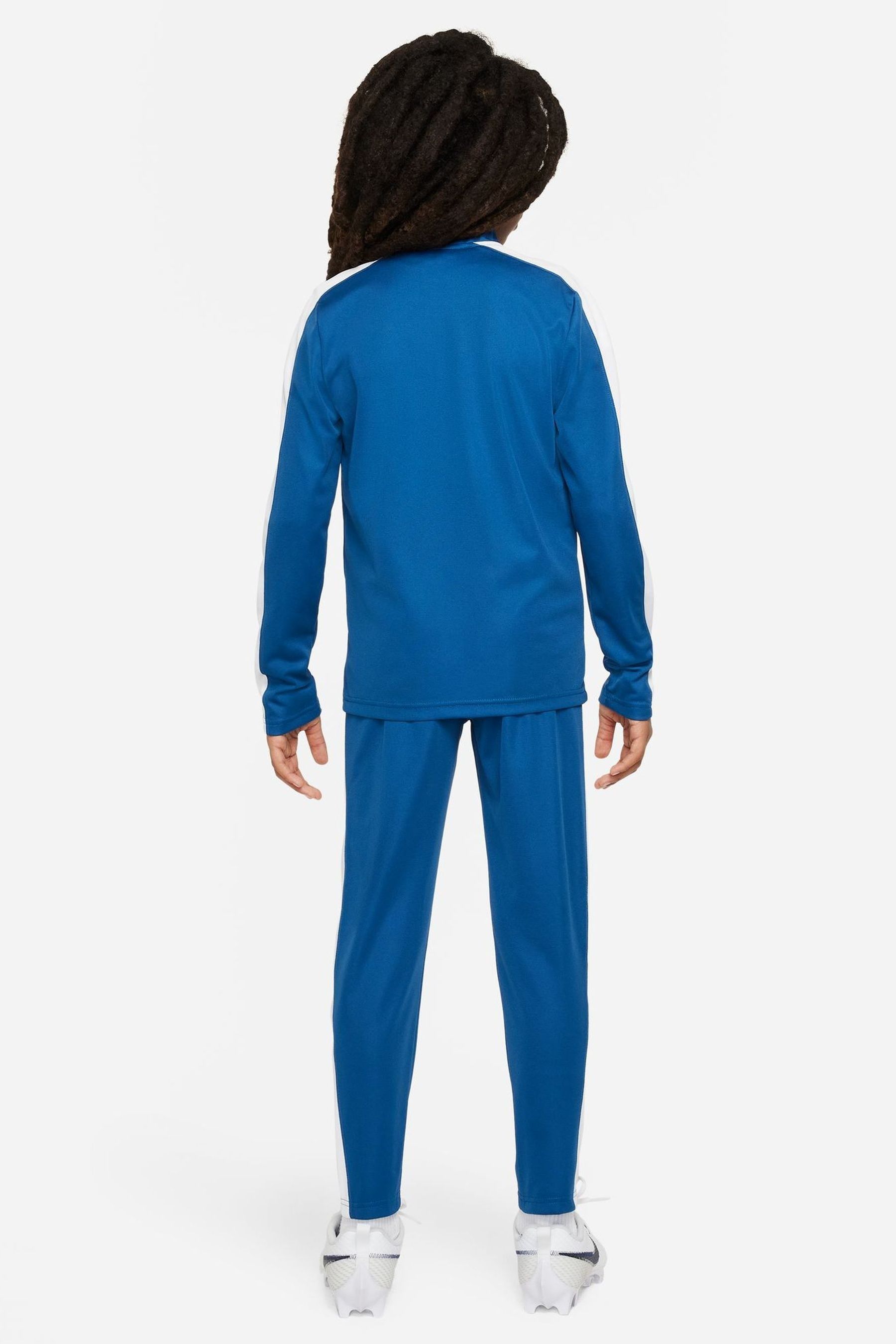Nike blue academy shop tracksuit