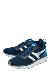 Gola Blue Typhoon RMD Mesh Lace-Up Mens Running Trainers - Image 2 of 4