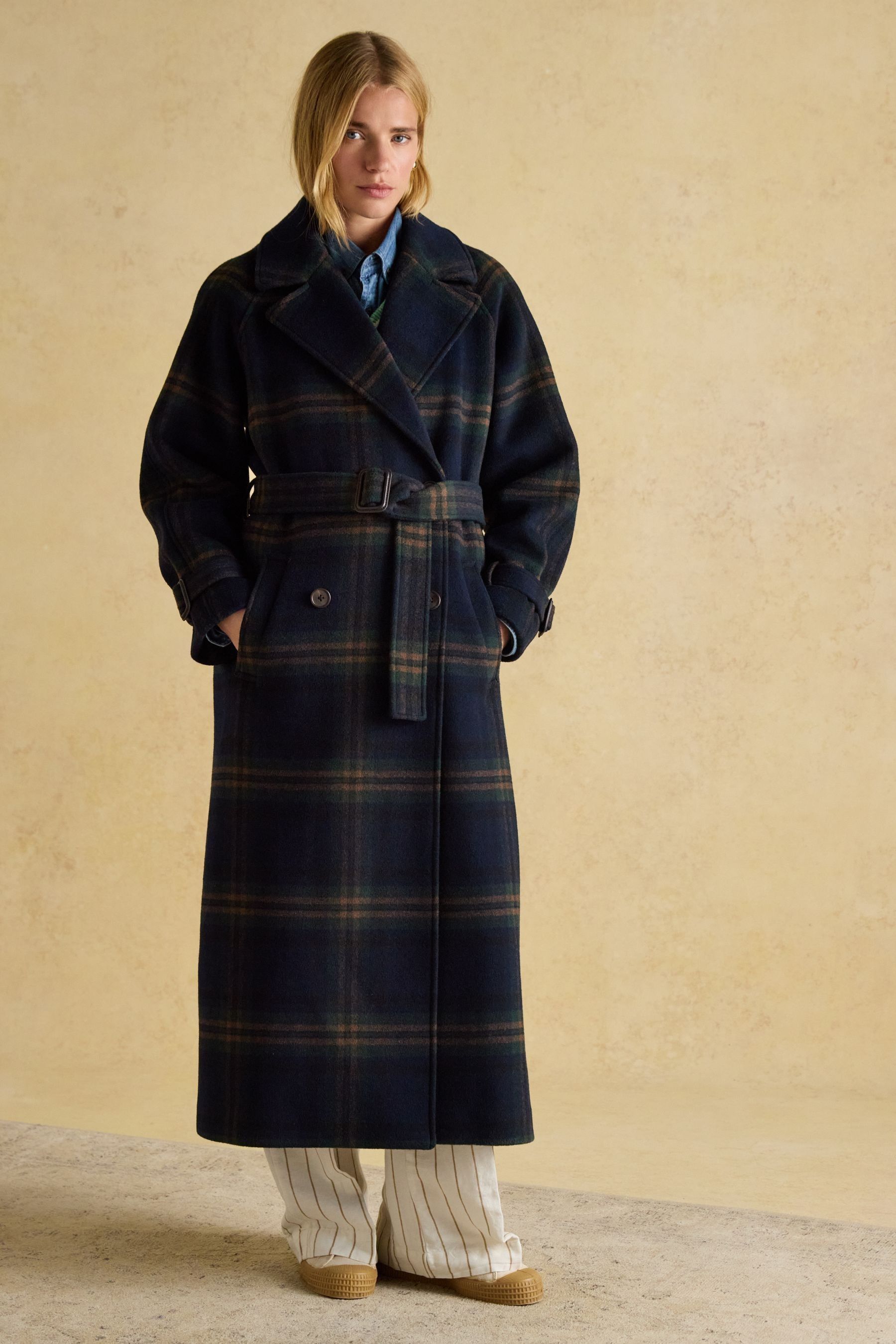 Joules longline coat sale