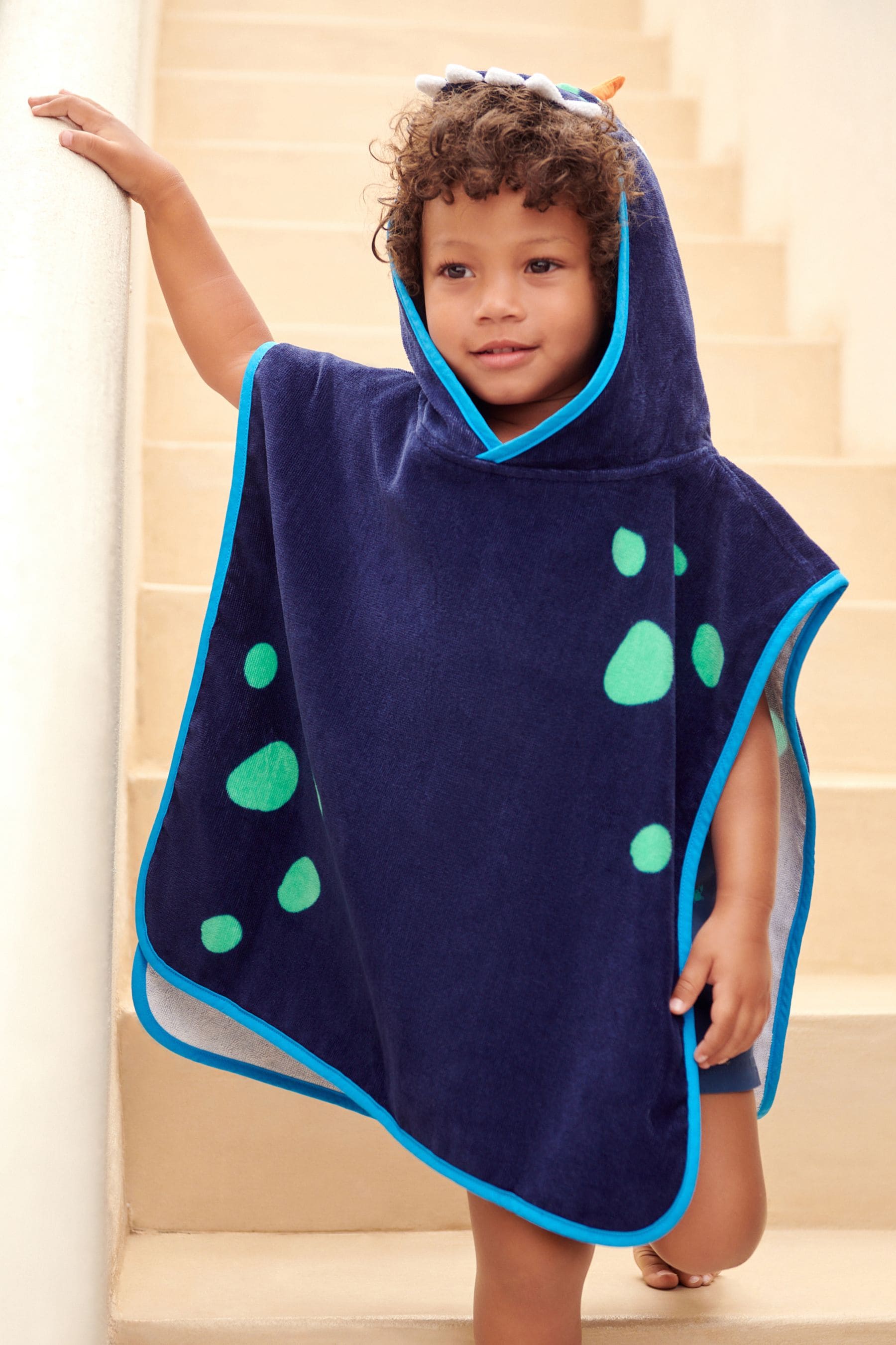 Buy Navy Poncho Beach Towel 9mths 6yrs from Next Ireland