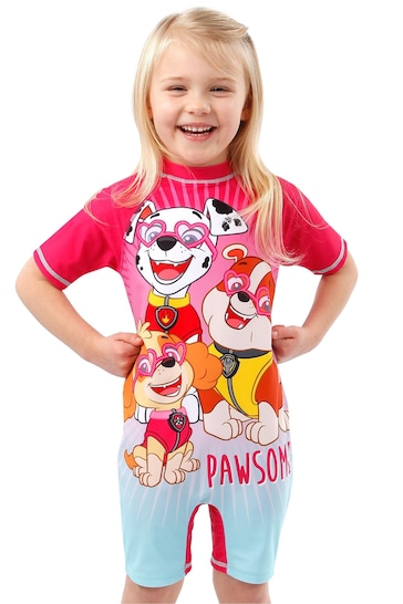 Character Pink Paw Patrol Swimsuit