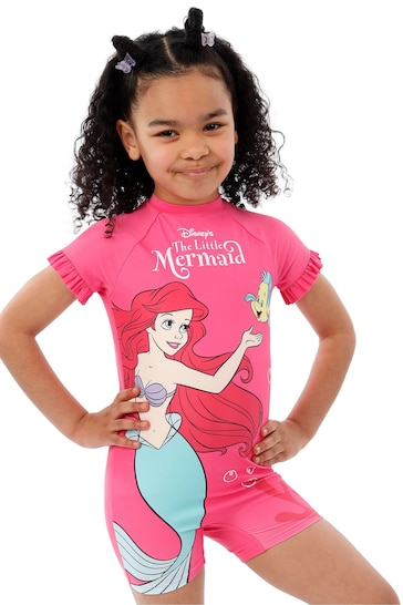 Character Pink Little Mermaid Surfsuit