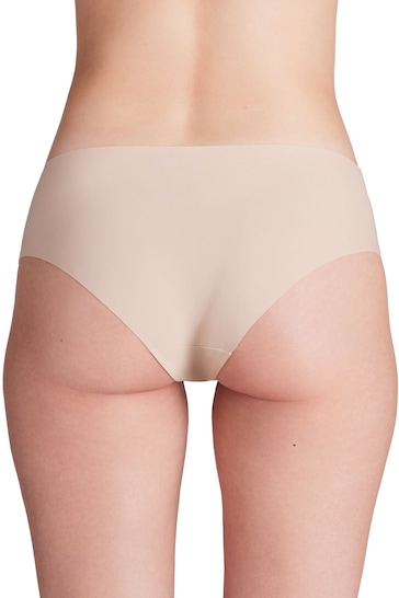 Under Armour Blush Pink No Show Pure Stretch Hipster Knickers 3 Pack