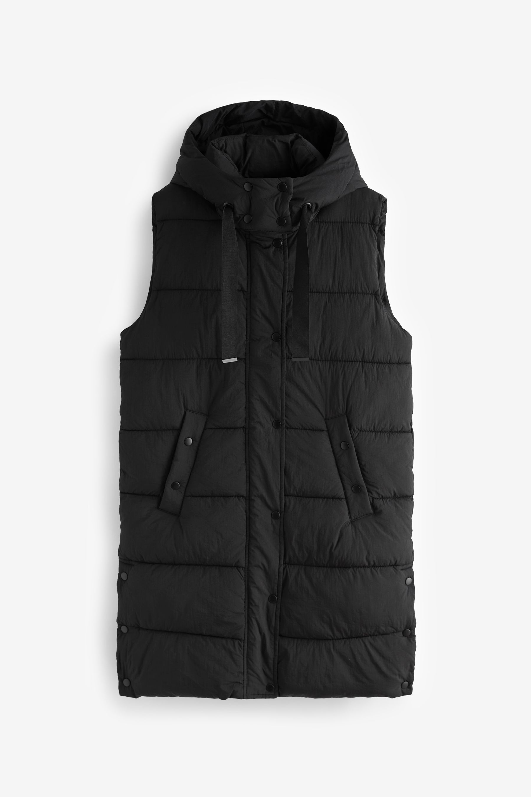 Black puffer gilet new arrivals
