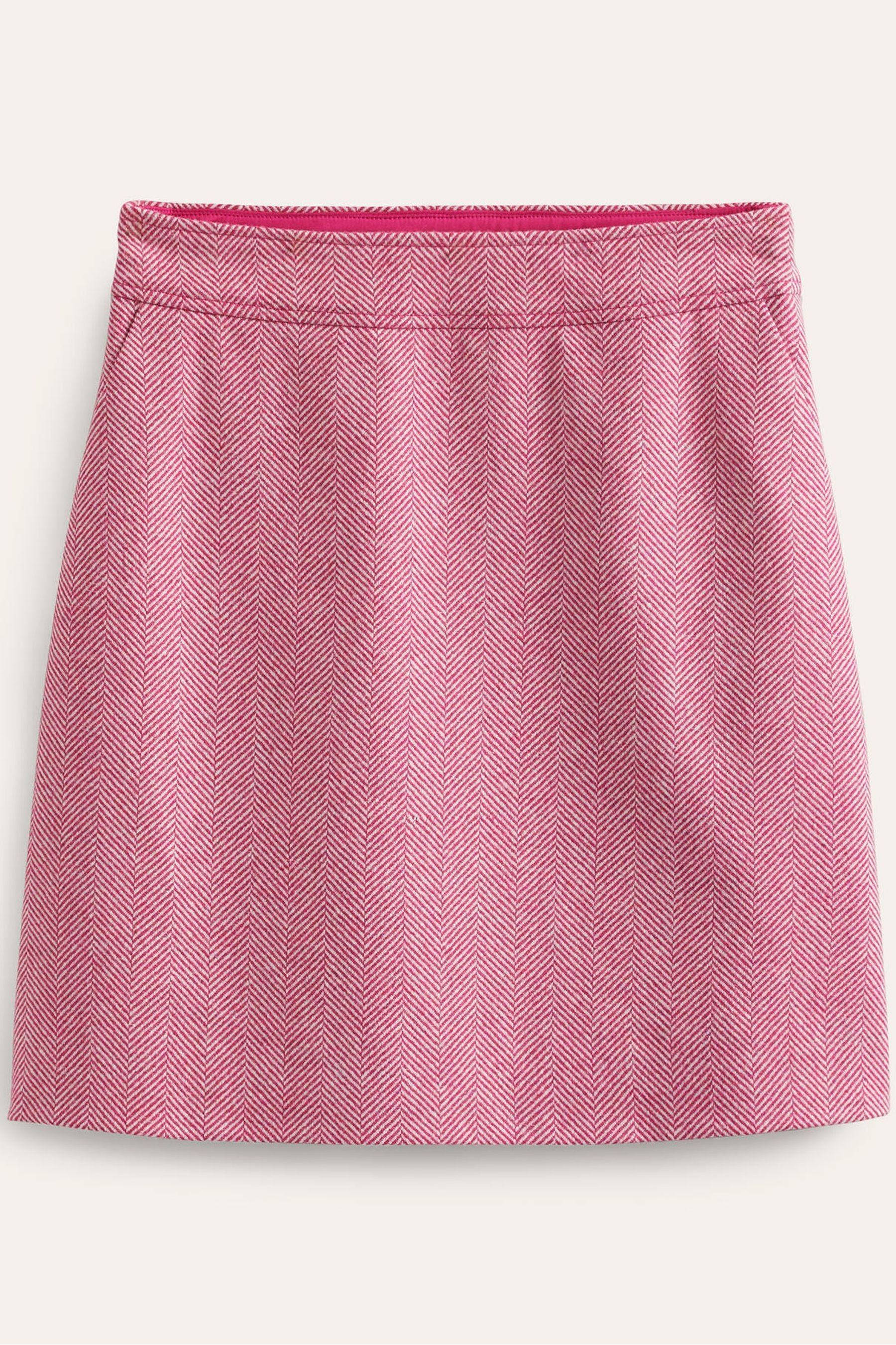 Joules pink tweed mini skirt cheap
