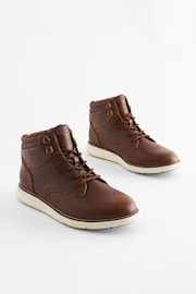 Brown Warm Lined Boots - Image 2 of 8