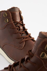 Brown Warm Lined Boots - Image 8 of 8