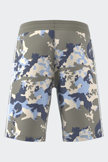 adidas Originals Grey/Blue Camo Shorts