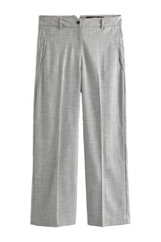 Black/White Check Tailored Check Wide Leg Trousers - Image 6 of 7