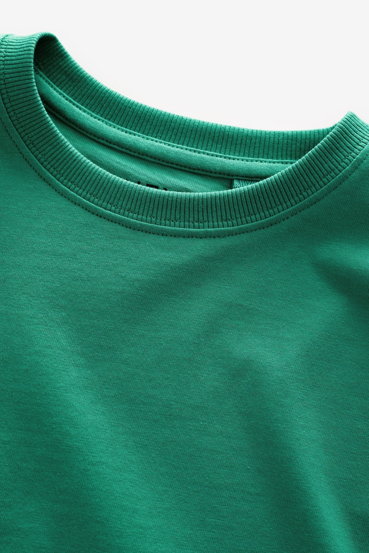 Green Forest Cotton Short Sleeve T-Shirt (3-16yrs) - Image 3 of 3