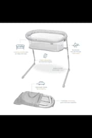 Halo Heather Weave BassiNest Flex Sleeper Crib - Image 13 of 14