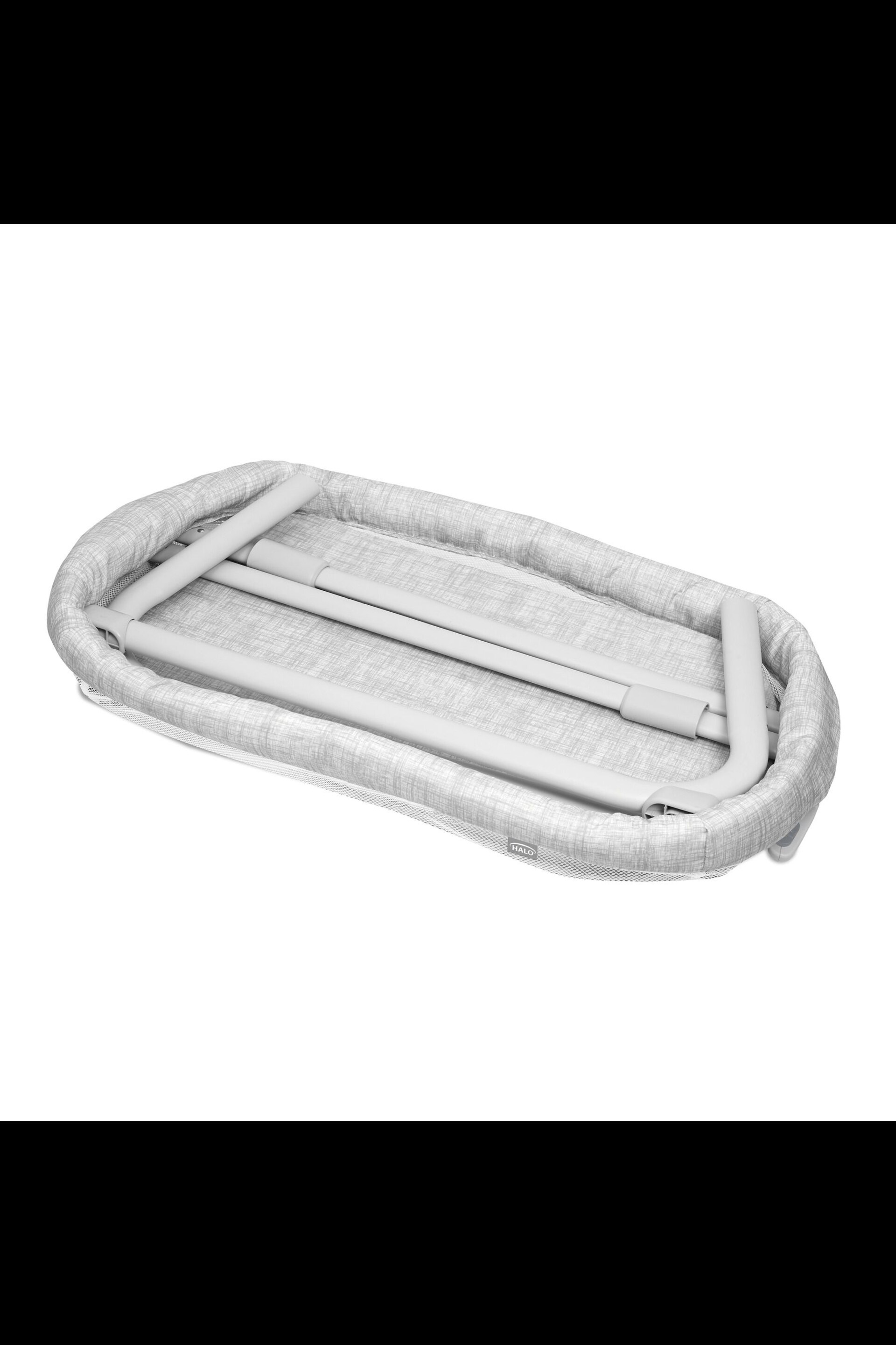 Halo Heather Weave BassiNest Flex Sleeper Crib - Image 9 of 14