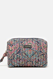 Joules Lillia Navy Paisley Wash Bag - Image 1 of 5