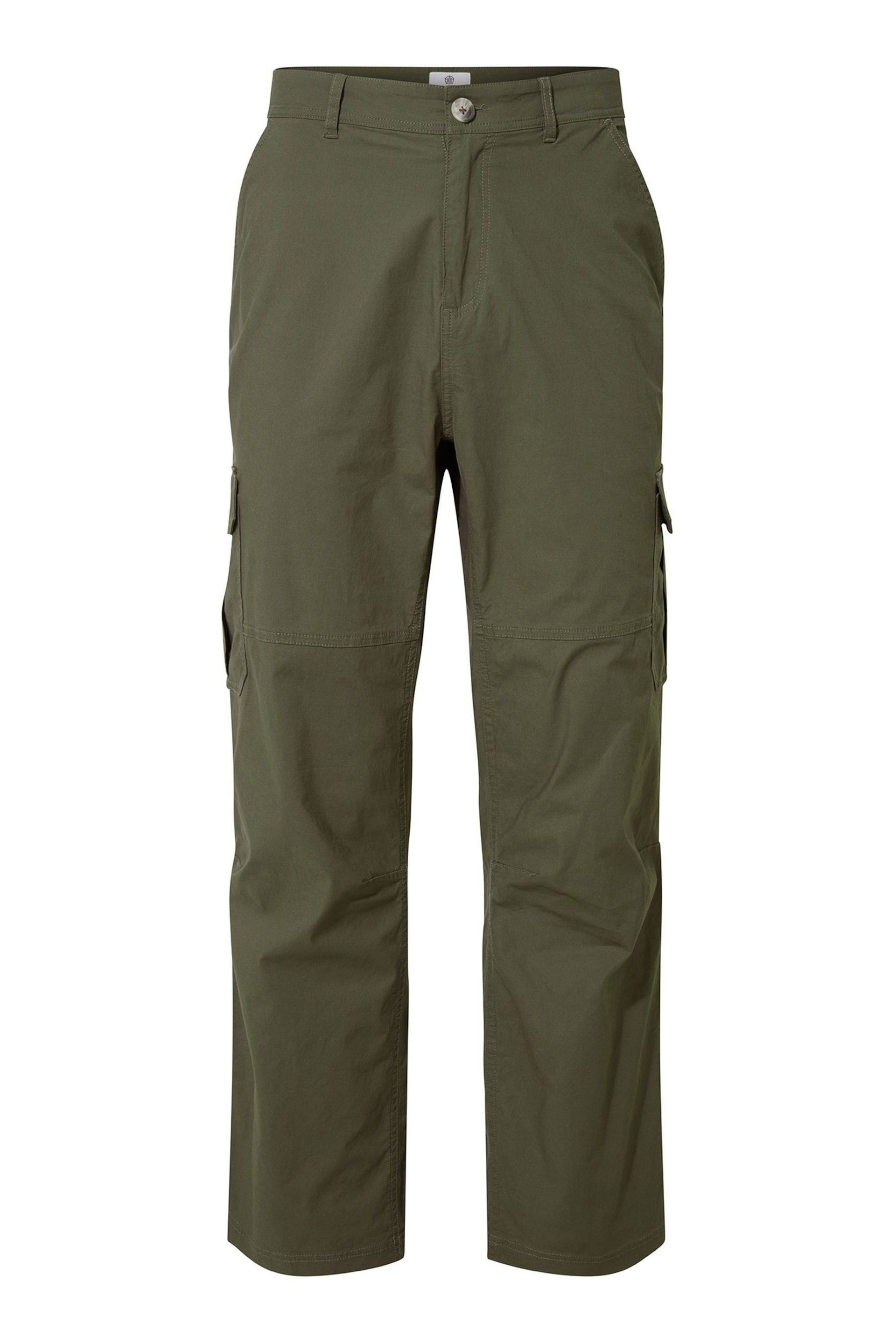 Tog 24 Green Dibden Cargo Trousers - Image 6 of 8