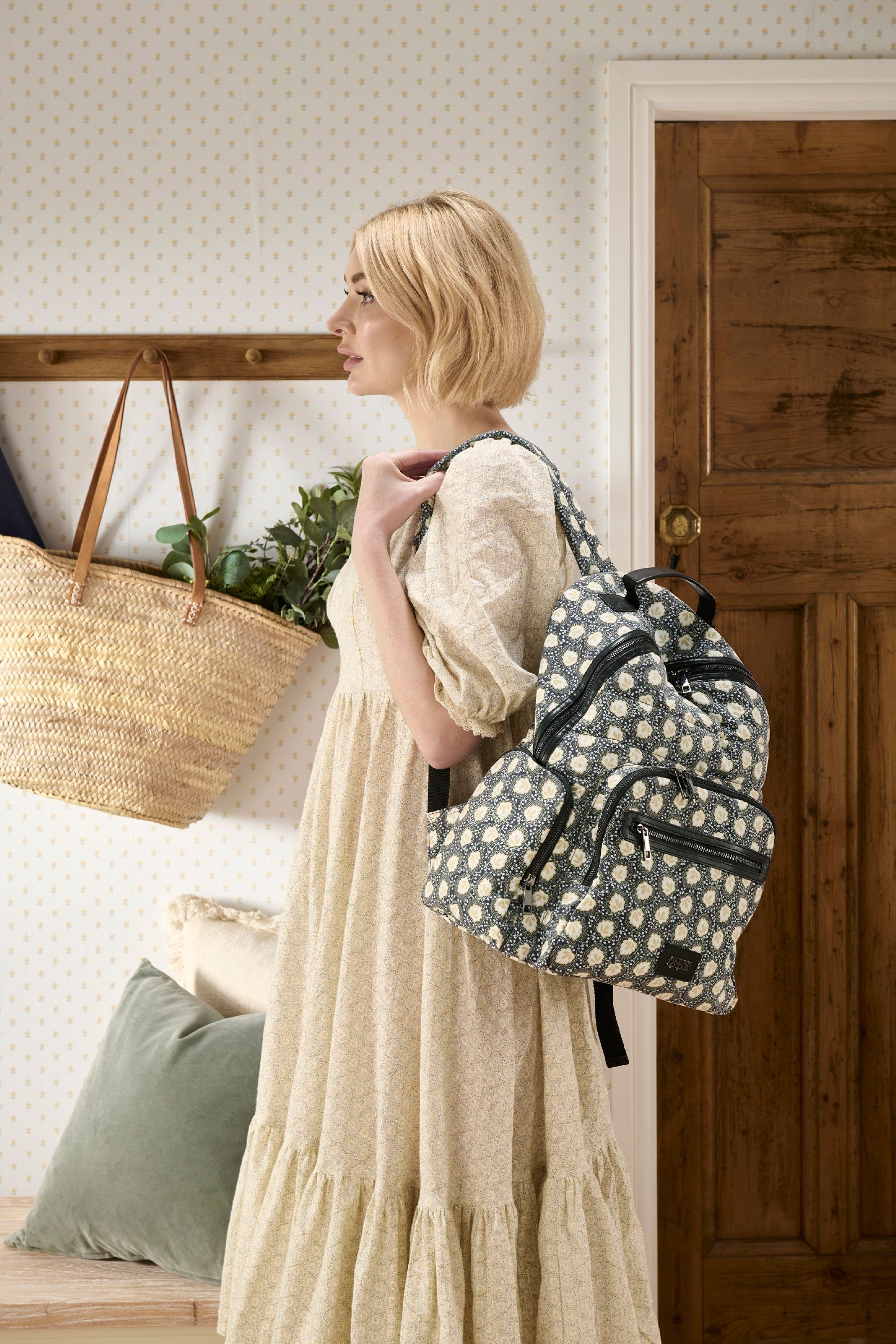 Mamas Papas x Laura Ashley Blue Backpack Calcot