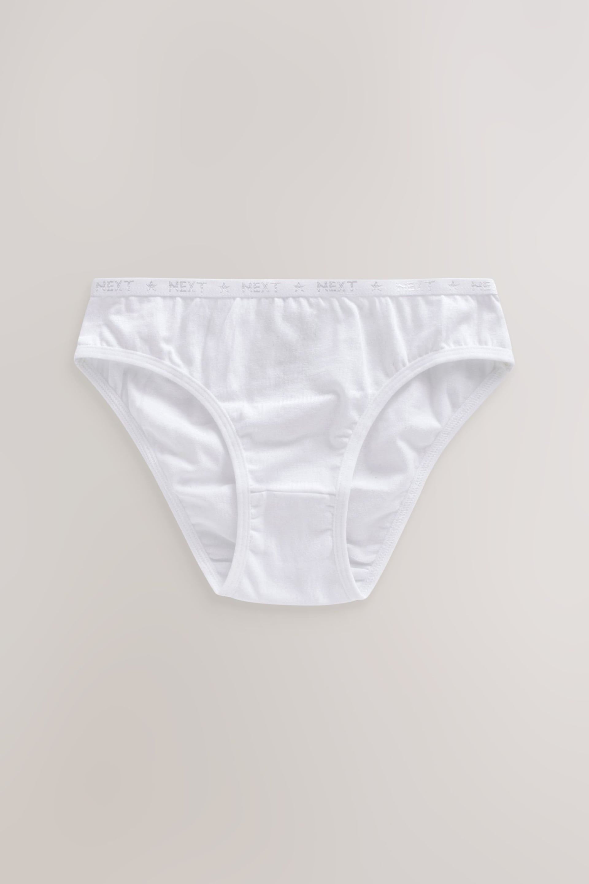 White Bikini Briefs 5 Pack (5-16yrs) - Image 2 of 4