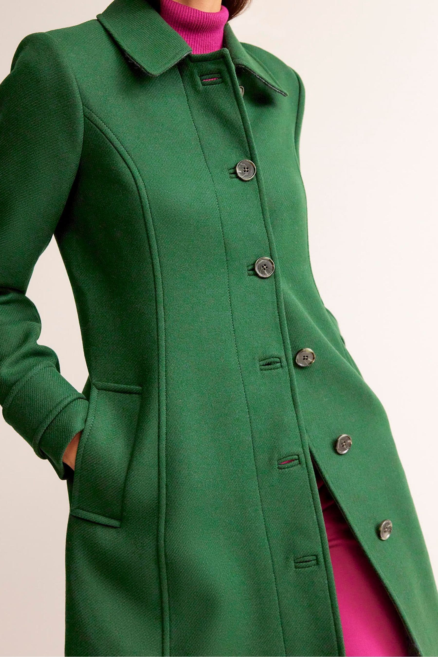 Green hot sale boden coat