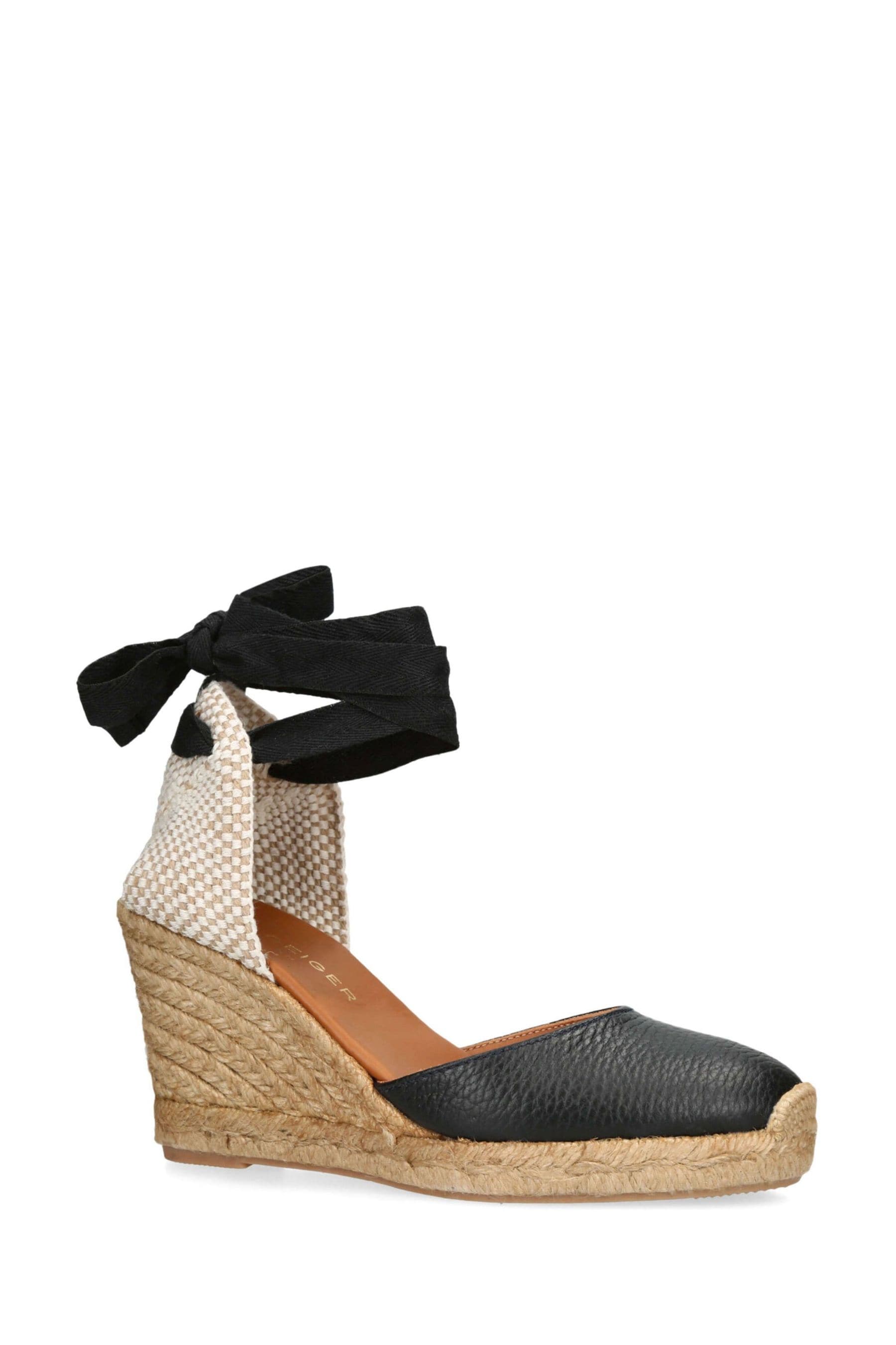 Kurt geiger best sale wedges black
