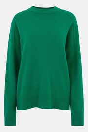 Whistles Green Wool Boyfriend Sweater - Image 5 of 5