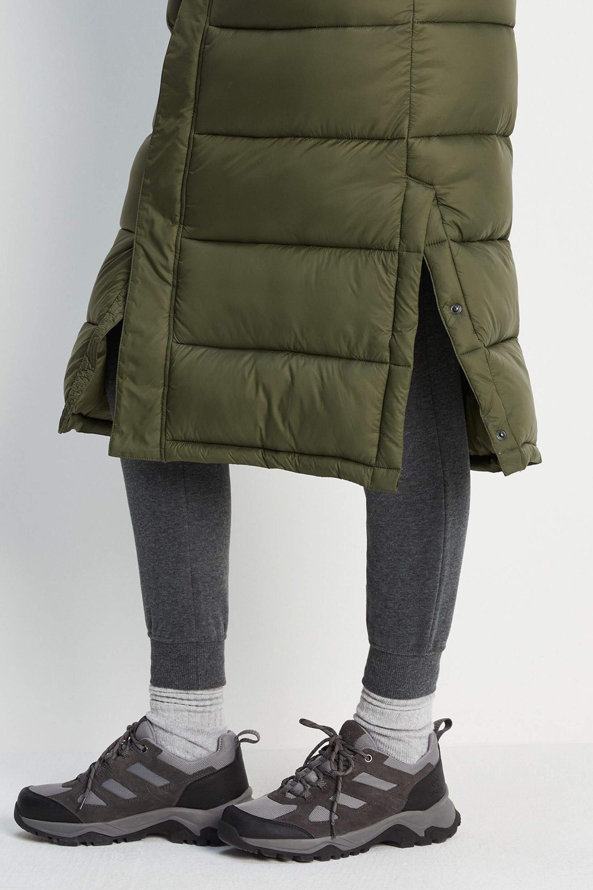 Tog 24 Green Cautley Long Padded Jacket - Image 5 of 9