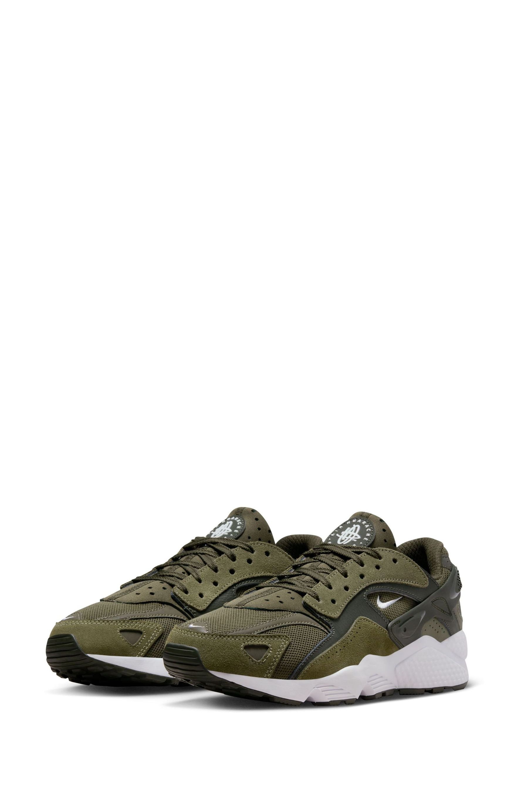 Buy Nike Green Air Huarache Runner Trainers from the Next UK