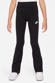 Nike Black Favorites Flare Swoosh Leggings - Image 2 of 5