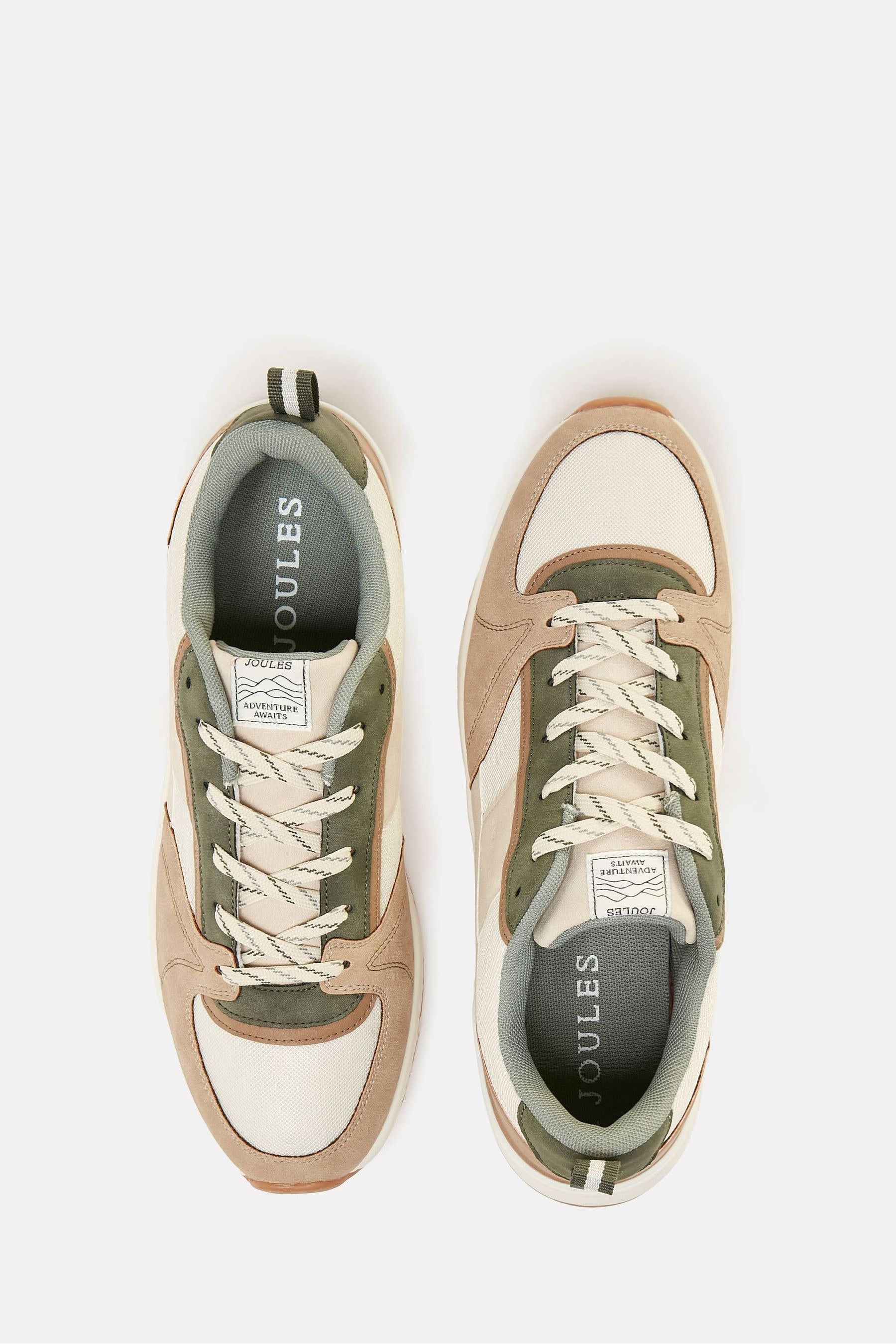 Buy Joules Parkfield Neutral Trainers from Next USA