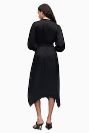AllSaints Black Estelle Dress - Image 2 of 7
