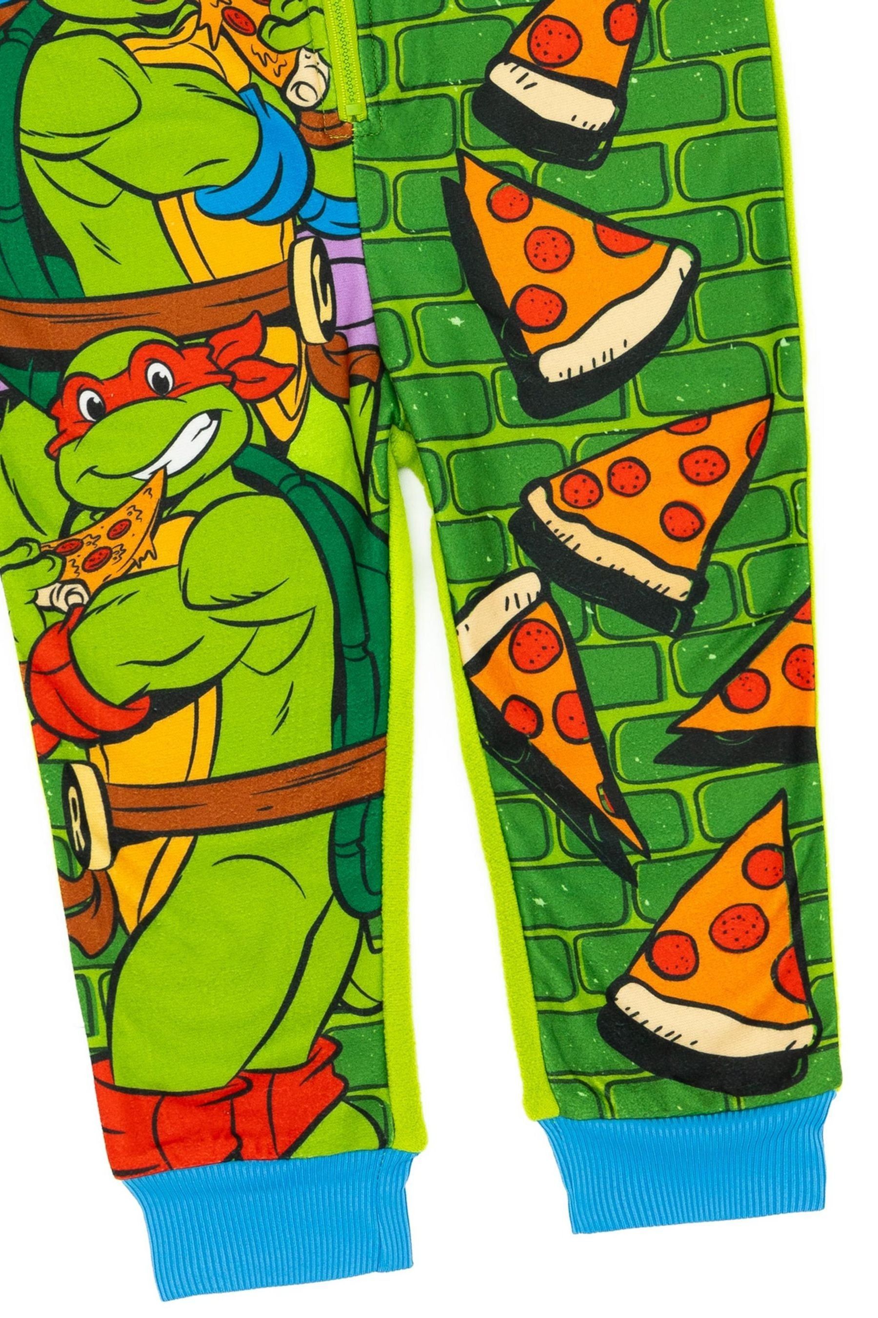 Buy Vanilla Underground Green Ninja Turtles Fleece Kids All In One from the Next UK online shop