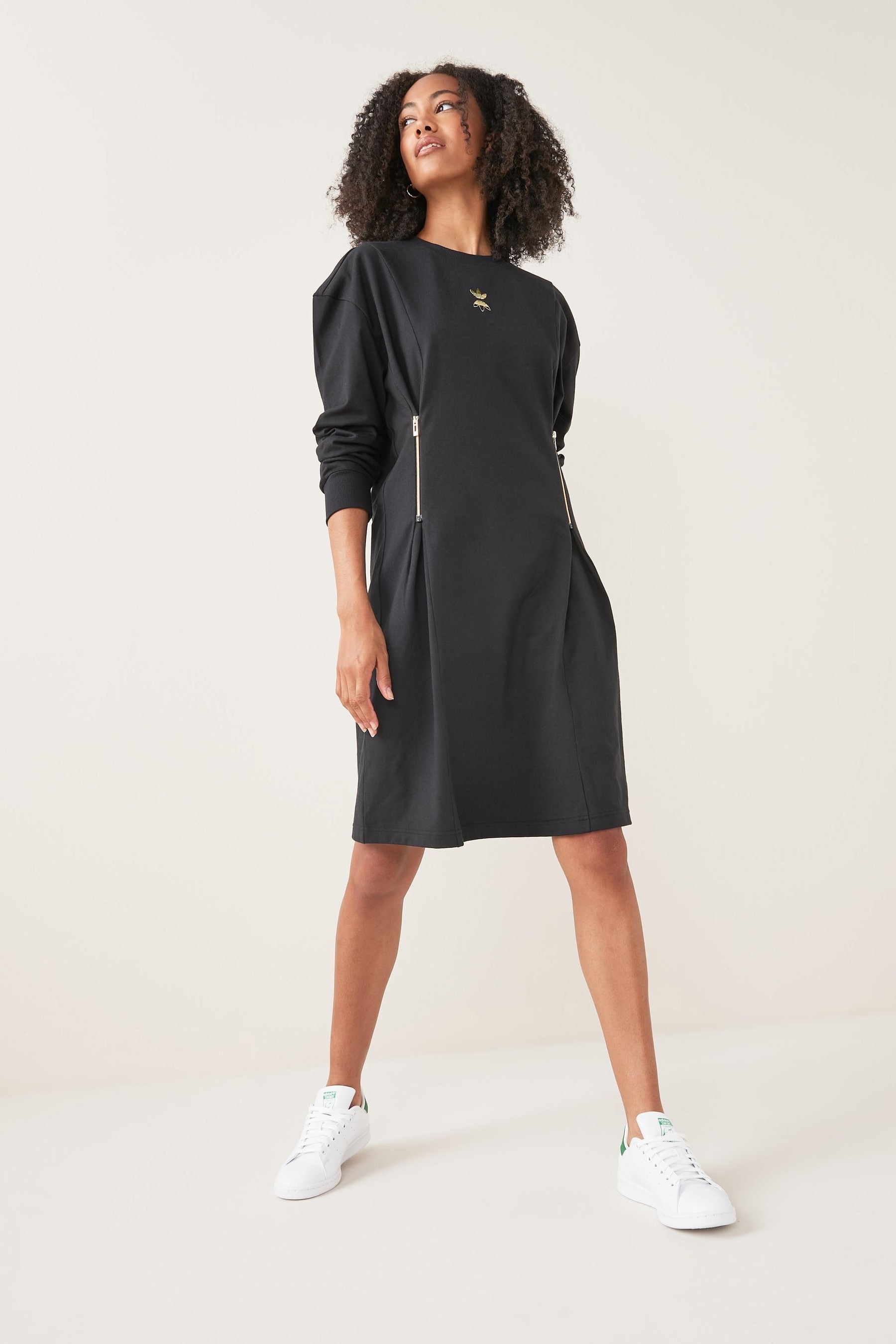 Adidas long sleeve dress store