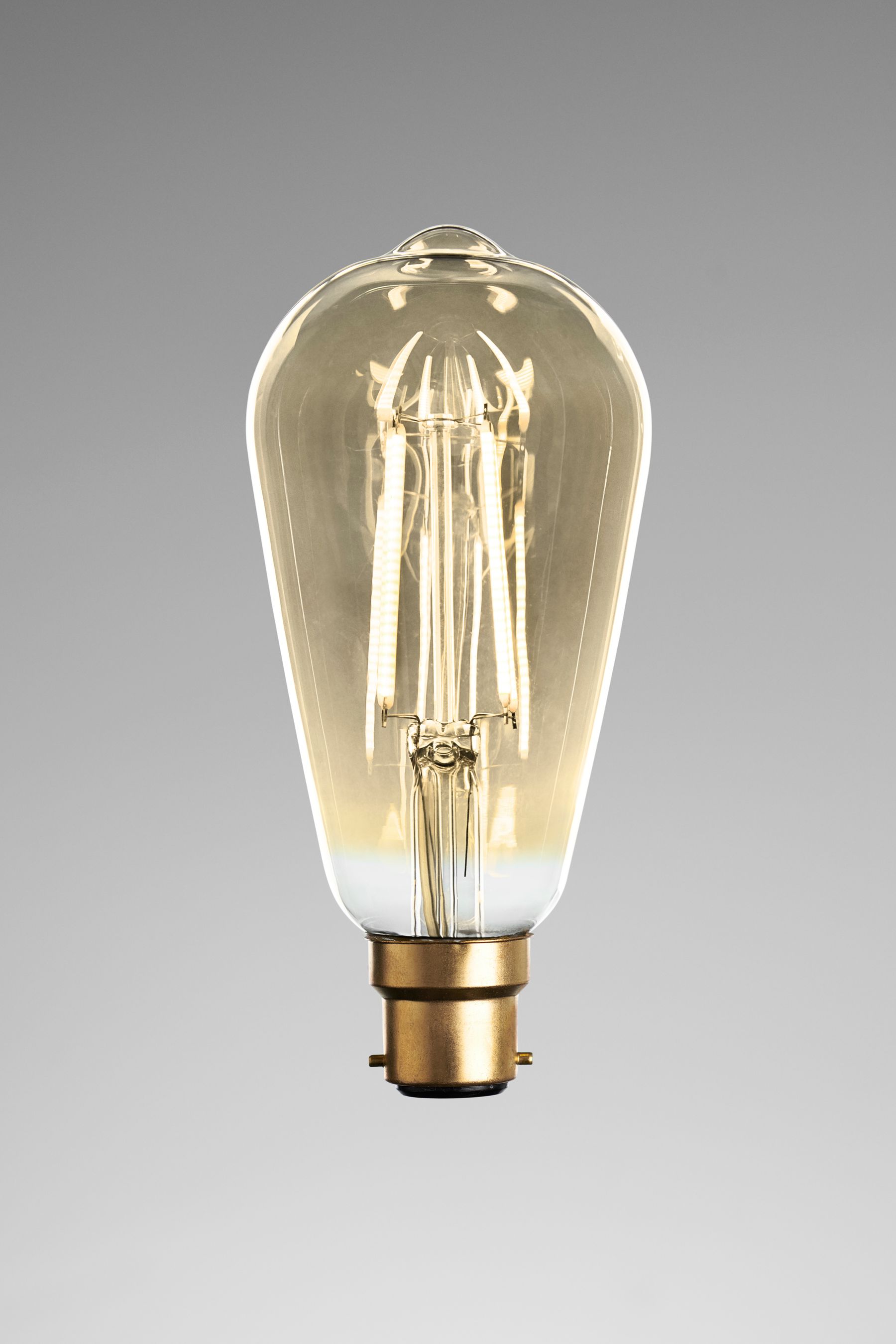 es retro pear 4w led filament bulb