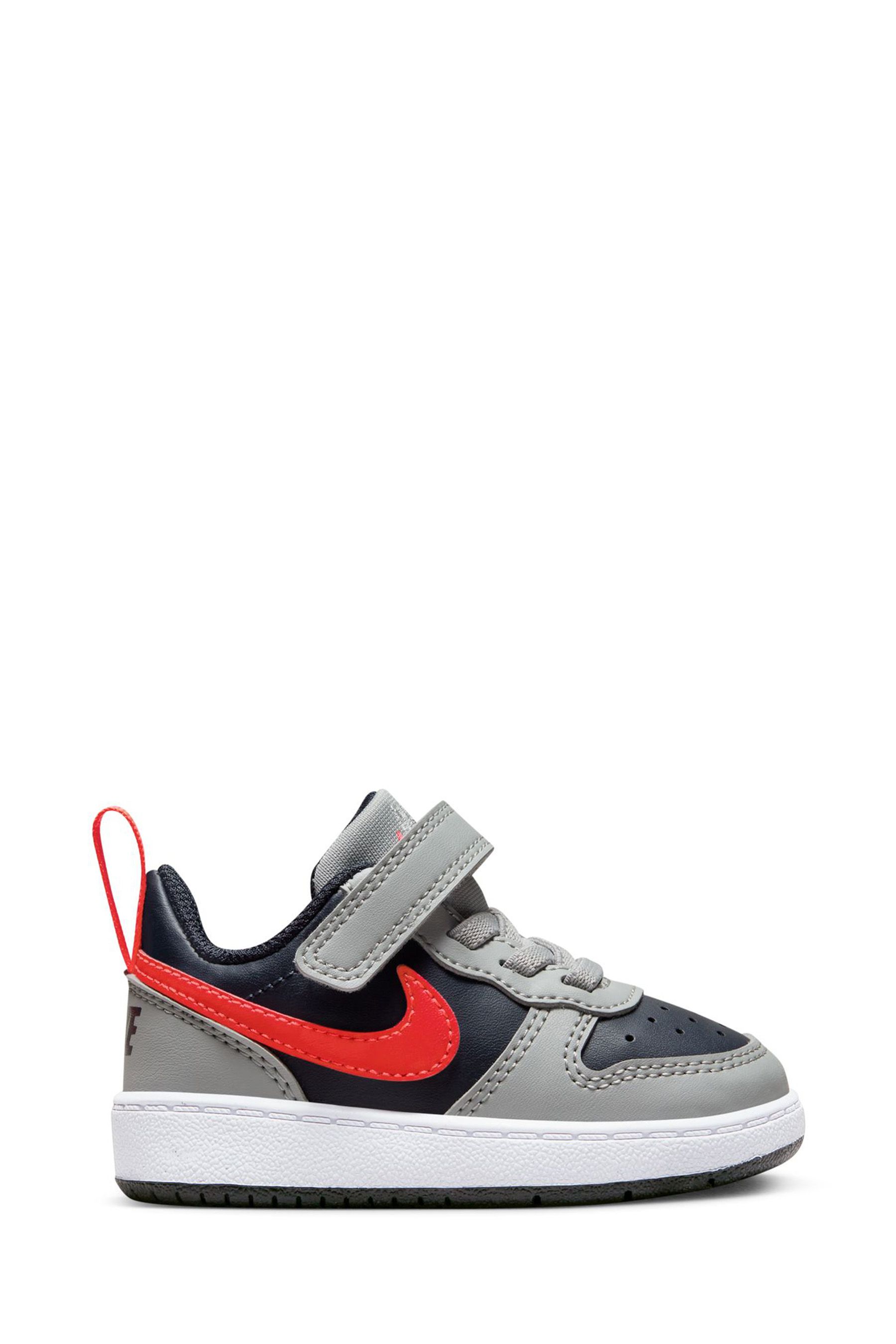 Grey nike infant trainers sales