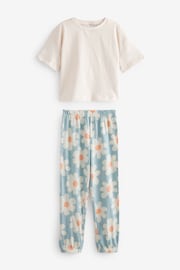 Fluro Orange/Blue Joggers Pyjamas 2 Pack (3-16yrs) - Image 7 of 9