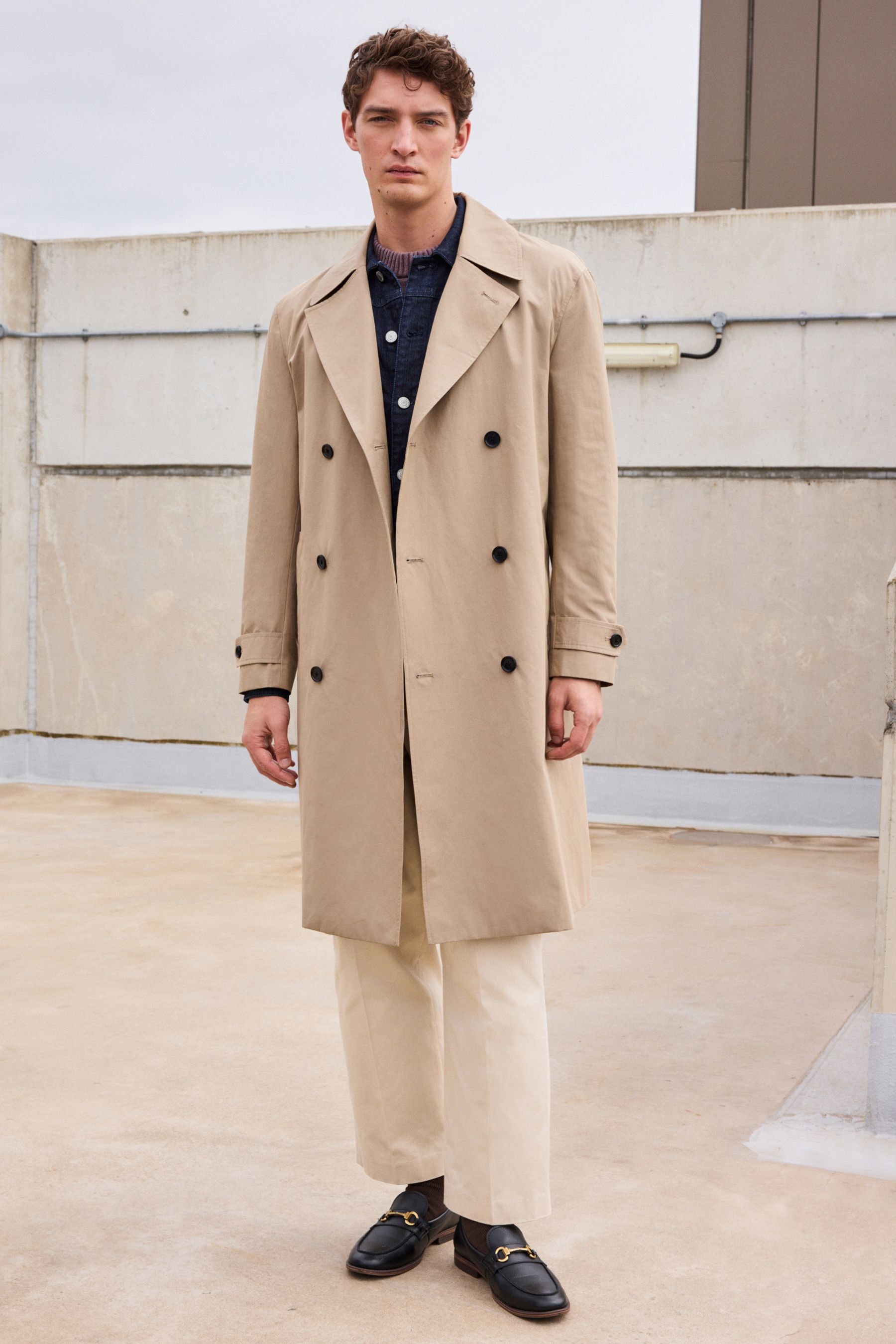 Next trench coat mens deals