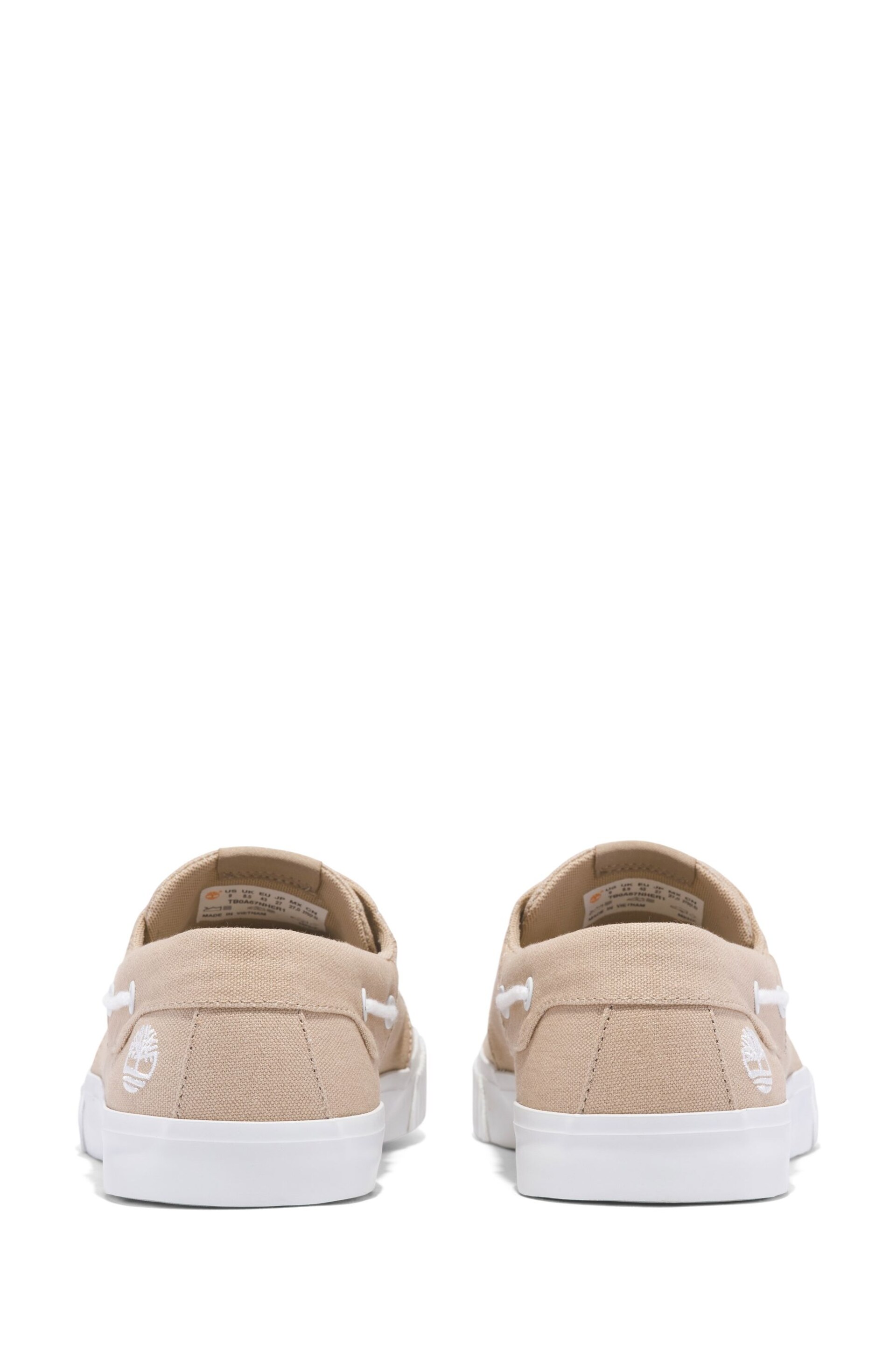 Timberland Cream Mylo Bay Boat Shoes - Image 2 of 7