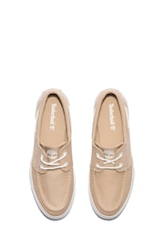 Timberland Cream Mylo Bay Boat Shoes - Image 6 of 7