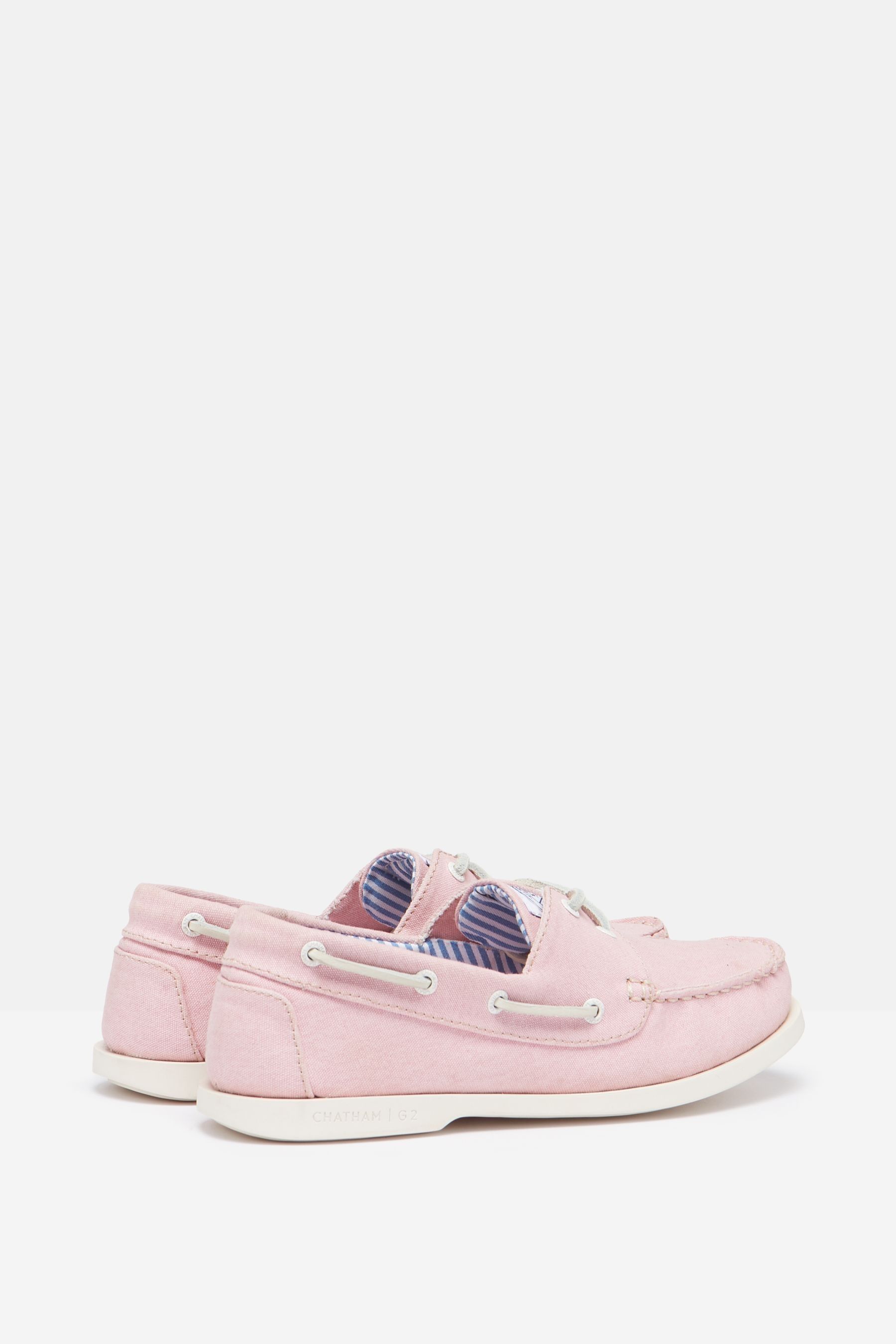 Buy Joules Joules X Chatham Pink Jetty Deck Shoes from Next USA