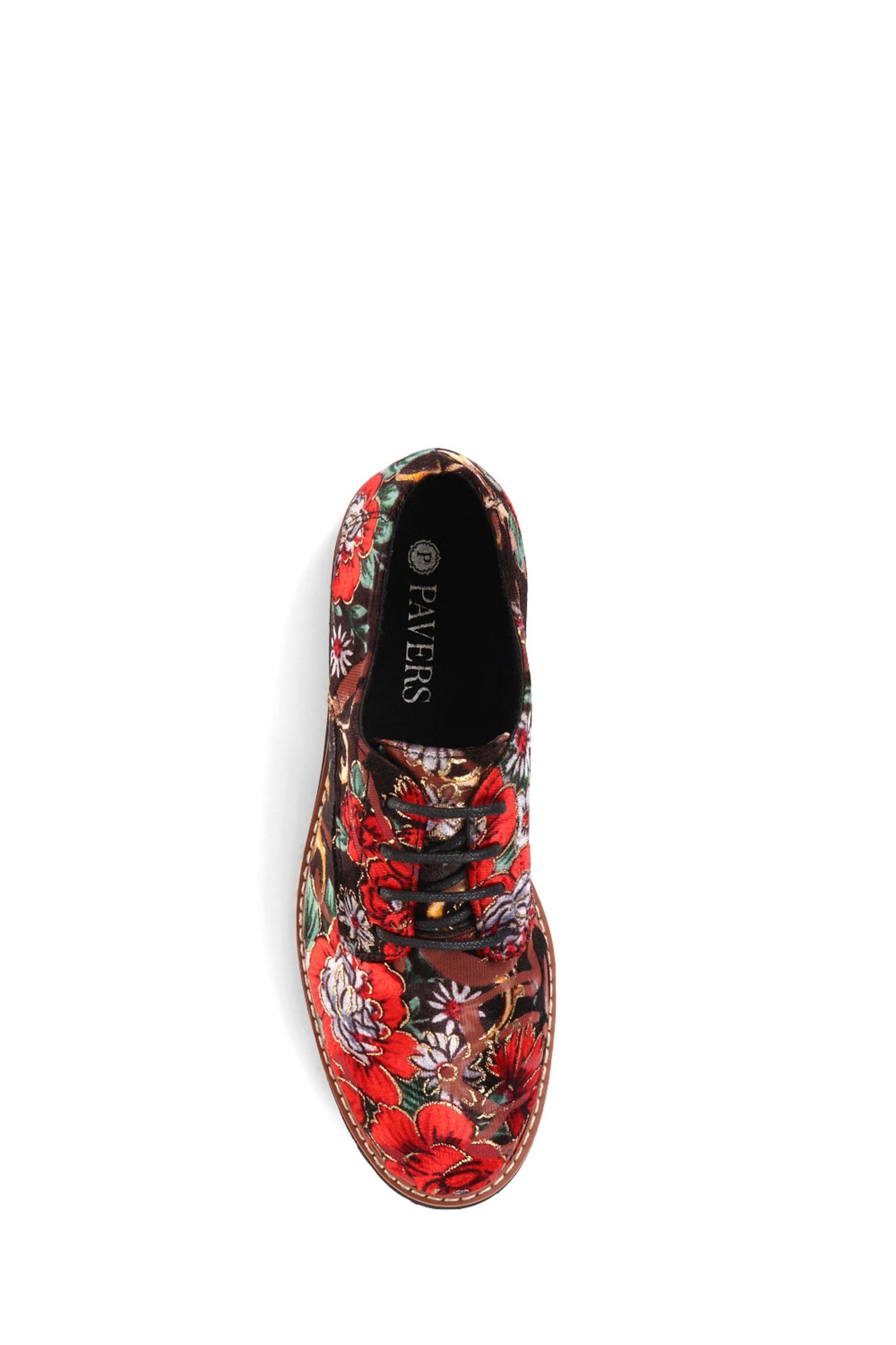 Buy Pavers Lightweight Lace Up Red Shoes from Next Slovenia